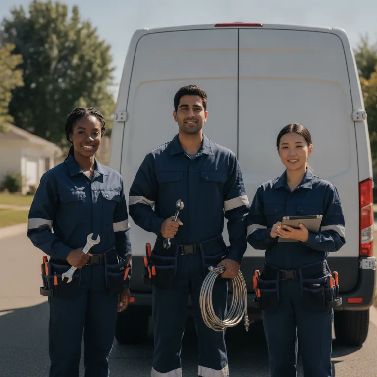 Wärmepumpeninstallateur Team in Moenchengladbach